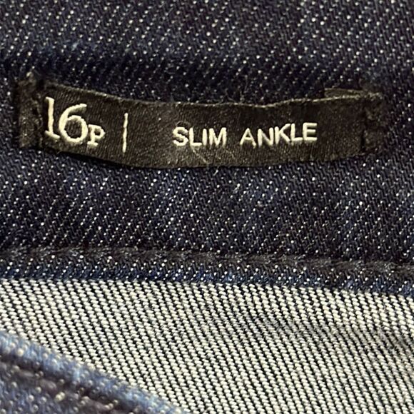 Talbots Jeans Size 16P Flawless Slim Ankle Stretch - Picture 10 of 11